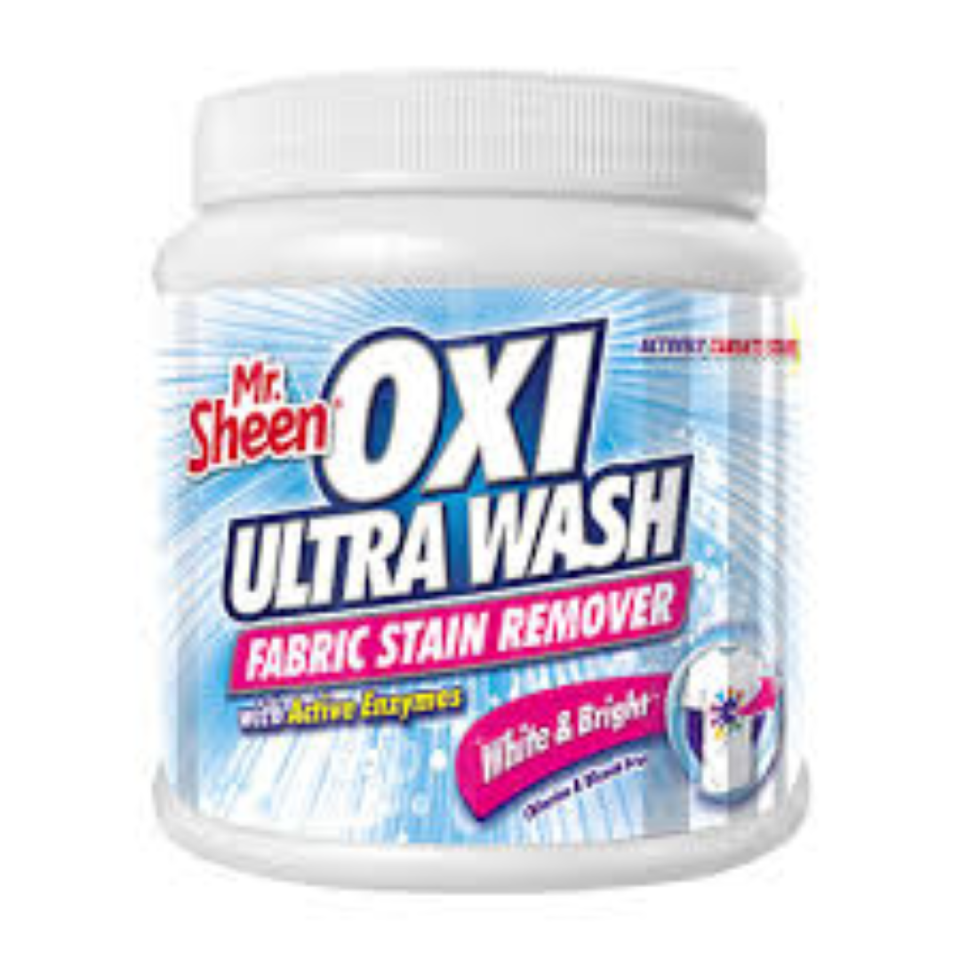 MR.SHEEN OXI ULTRA WASH STAIN REMOVER WHITE 400G